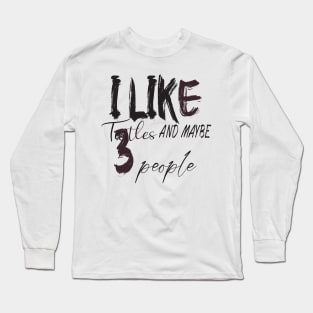 like turtles and maybe 3 people Long Sleeve T-Shirt